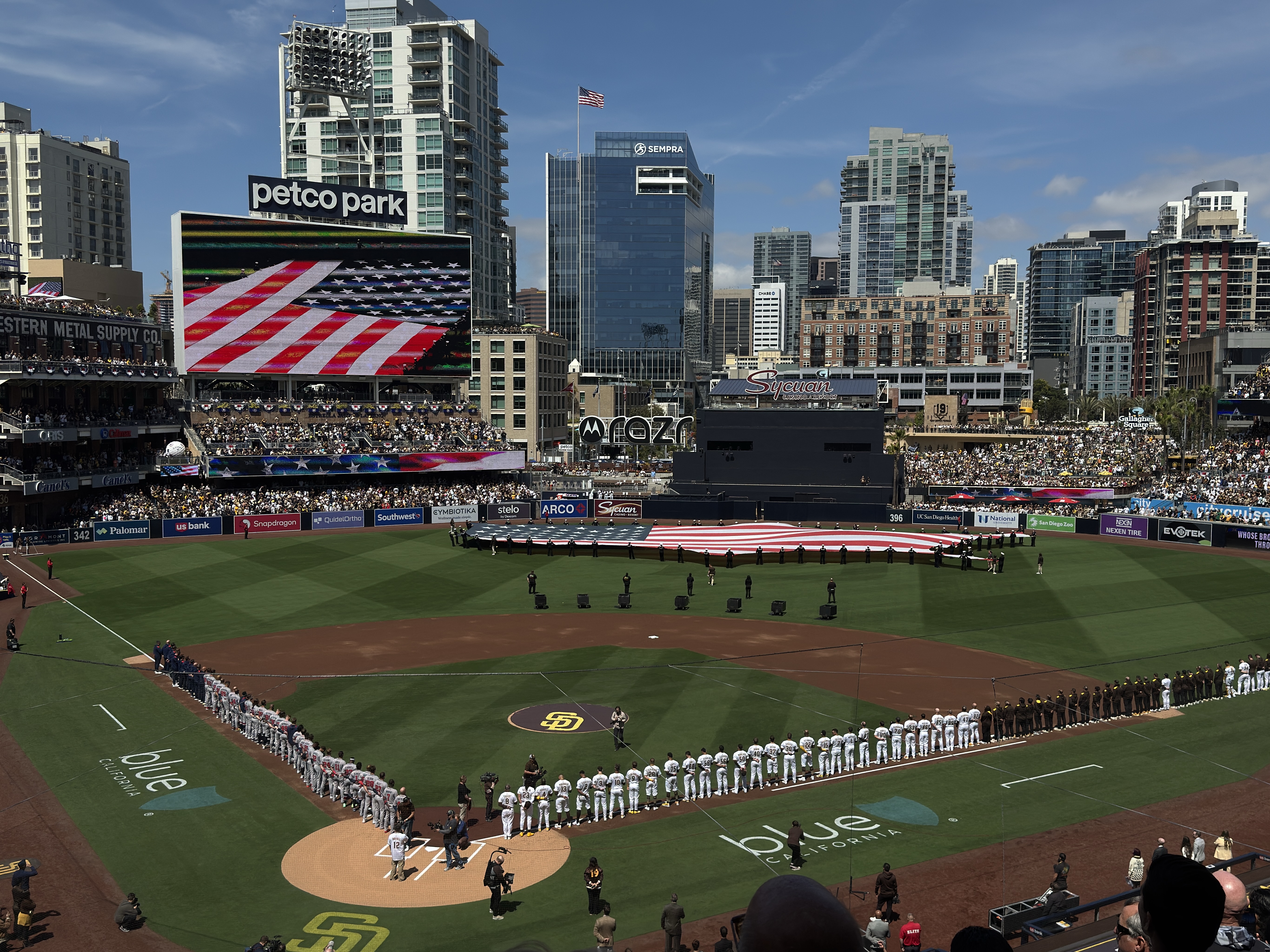 Petco Park Opening Day